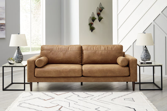 The Furniture Outlets - Ashley Furniture - Telora Living Room - Sofa / Caramel - 4100238