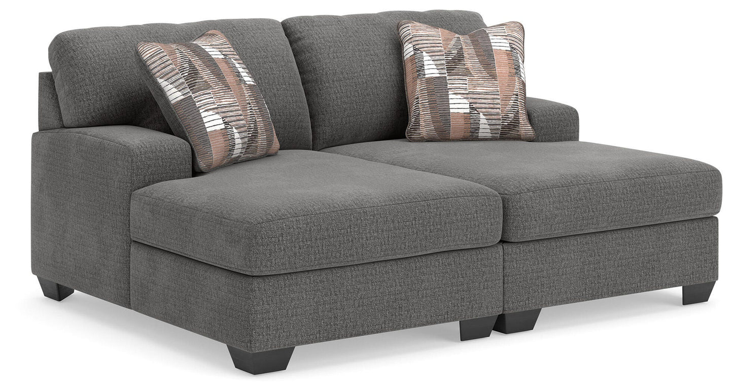 The Furniture Outlets - Ashley Furniture - Clarington Sectional - RAF 2-Piece Super Chaise - PC48405S4