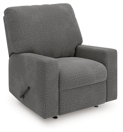 The Furniture Outlets - Ashley Furniture - Newellen Living Room - Rocker Recliner / Greystone - 4840525