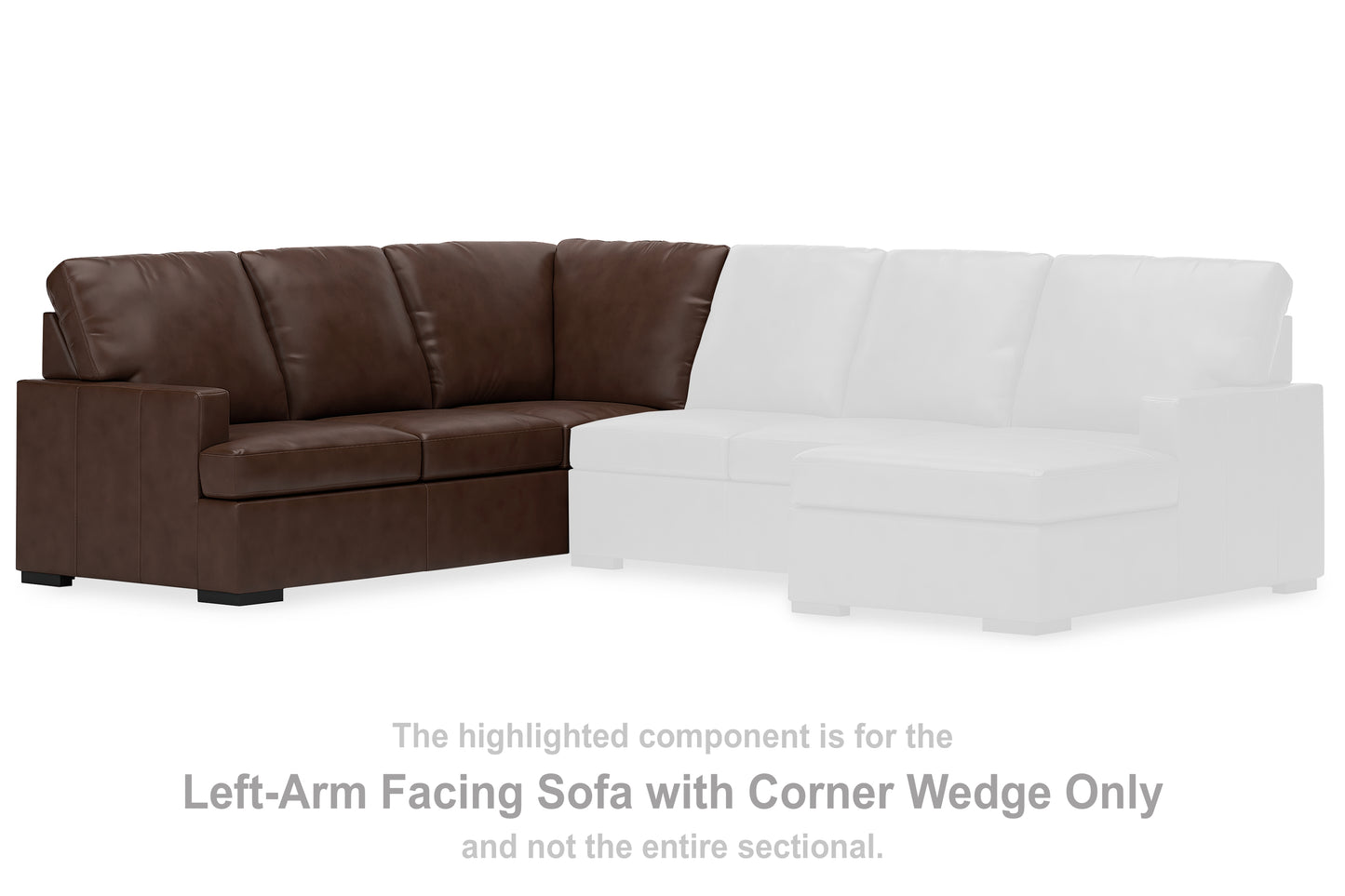 The Furniture Outlets - Ashley Furniture - McDowlan Sectional - LAF Sofa w/Corner Wedge / Coffee - PC4850448