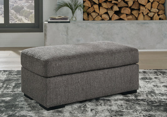 The Furniture Outlets - Ashley Furniture - Gardiner Living Room - Ottoman / Pewter - 5240414