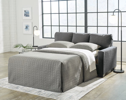 The Furniture Outlets - Ashley Furniture - Rannis Living Room - Full Sofa Sleeper / Pewter - 5360236