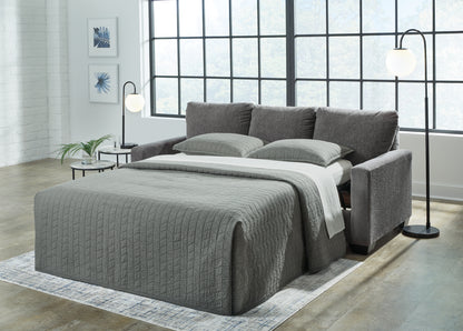 The Furniture Outlets - Ashley Furniture - Rannis Living Room - Queen Sofa Sleeper / Pewter - 5360239