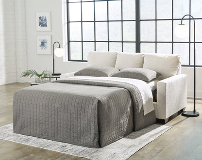 The Furniture Outlets - Ashley Furniture - Rannis Living Room - Full Sofa Sleeper / Snow - 5360336