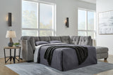 2-Piece Sleeper Sectional with Chaise