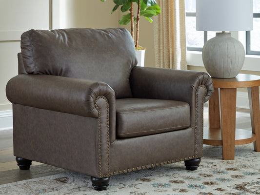 The Furniture Outlets - Ashley Furniture - Roxmere Living Room - Queen Sofa Sleeper / Umber - 5550339