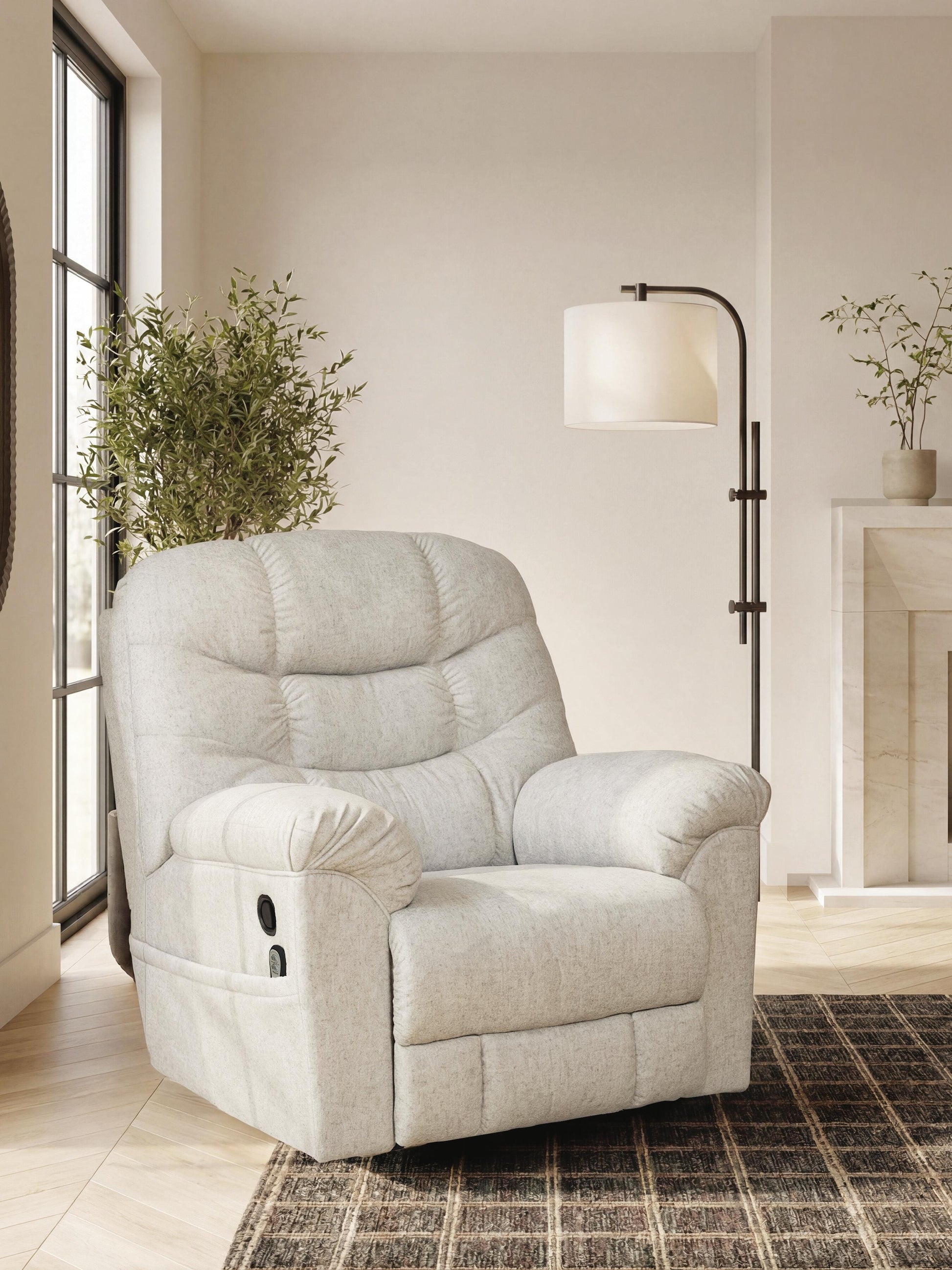 The Furniture Outlets - Ashley Furniture - Linenfield Living Room - Zero Wall Recliner - PC5570729