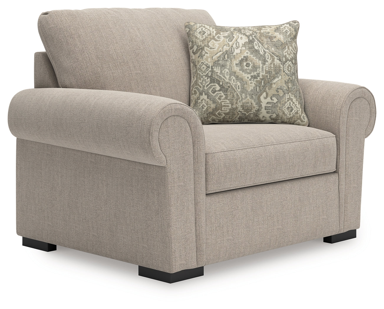 The Furniture Outlets - Ashley Furniture - Sararose Living Room - Chair and a Half / Heather - 5710223
