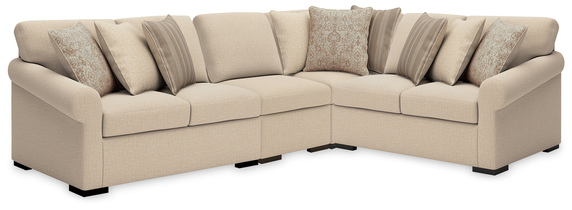 The Furniture Outlets - Ashley Furniture - LadyMae 4-Piece Sectional - 4-Piece Sectional - 59404S9