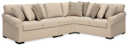 The Furniture Outlets - Ashley Furniture - LadyMae 4-Piece Sectional - 4-Piece Sectional - 59404S9
