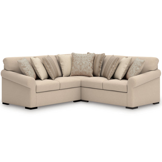 The Furniture Outlets - Ashley Furniture - LadyMae Sectional - 3-Piece Sectional / Twill - 59404S1