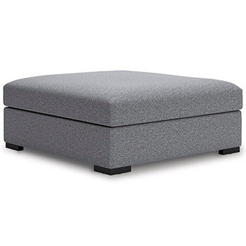 The Furniture Outlets - Ashley Furniture - Bealton Living Room - Oversized Accent Ottoman / Salt and Pepper - 6130508