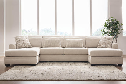 The Furniture Outlets - Ashley Furniture - Mandi Point Sectional - RAF 3-Piece Double Chaise Sectional - 62606S7