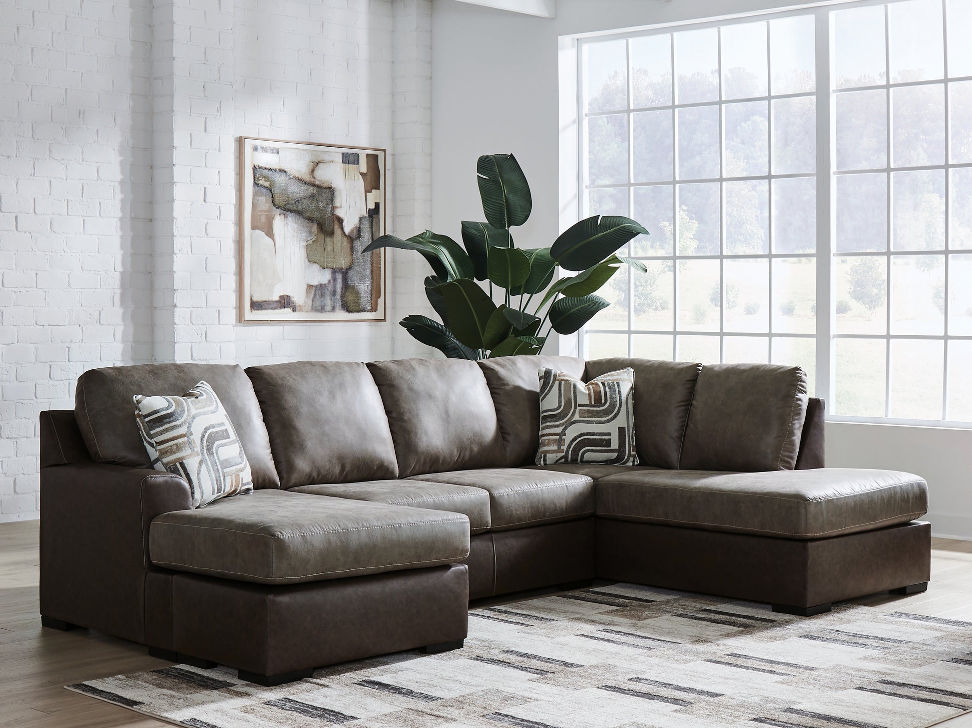 The Furniture Outlets - Ashley Furniture - Castille Way Sectional - LAF 2-Piece Sectional with Chaise - PC62703S2