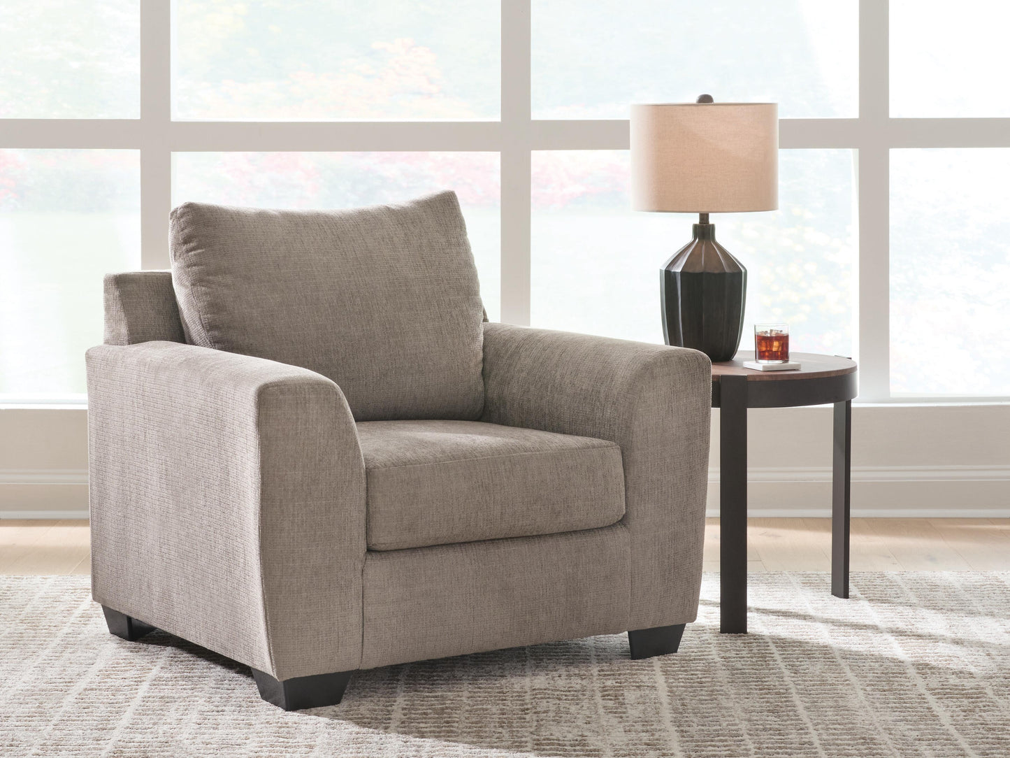 The Furniture Outlets - Ashley Furniture - Loreo Living Room - Chair / Truffle - 6310220
