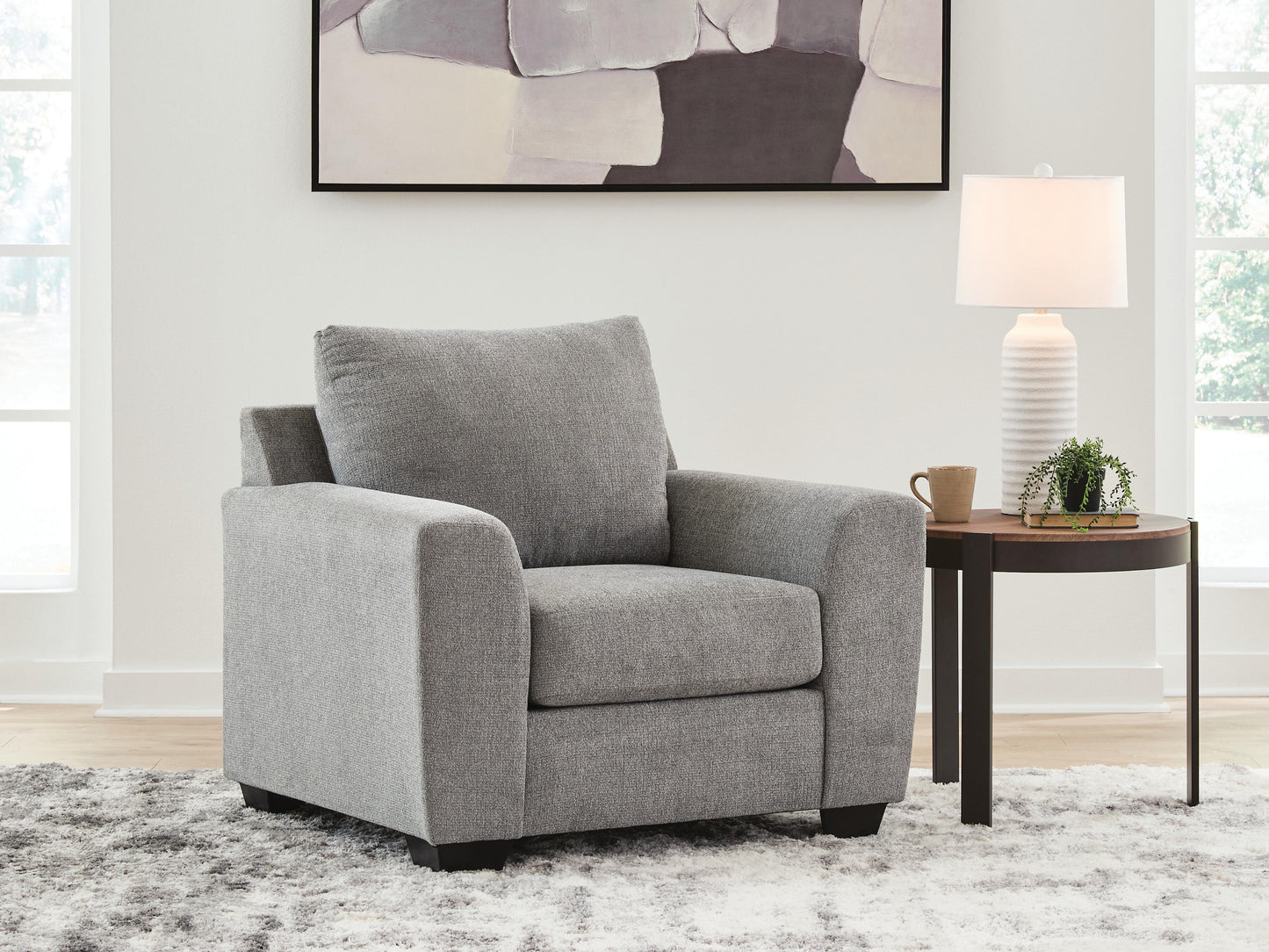 The Furniture Outlets - Ashley Furniture - Loreo Living Room - Chair / Flint - 6310320