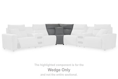 The Furniture Outlets - Ashley Furniture - ModMax II Sectional - Wedge / Salt and Pepper - 6590677
