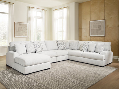 The Furniture Outlets - Ashley Furniture - Misty-Lakes 5-Piece Sectional with Chaise - 5-Piece Sectional with Chaise - PC66906S12