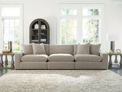The Furniture Outlets - Ashley Furniture - Maxton Heights Sectional - RAF 3-Piece Sectional Sofa / Pebble - 67808S2