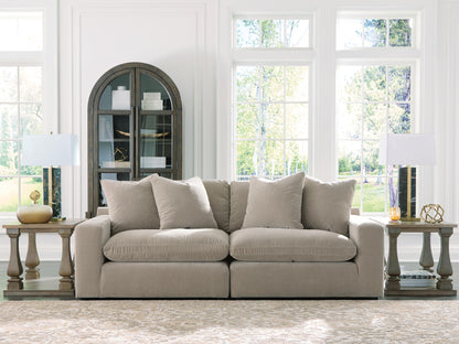 The Furniture Outlets - Ashley Furniture - Maxton Heights Sectional - RAF 2-Piece Sectional Sofa / Pebble - 67808S1