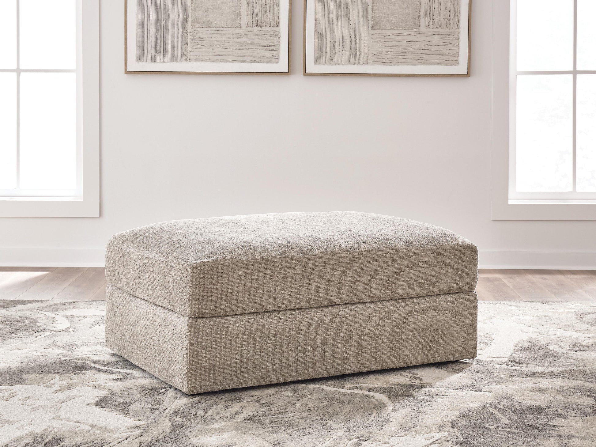 The Furniture Outlets - Ashley Furniture - Nexora-Court Sectional - Oversized Accent Ottoman - PC6800808
