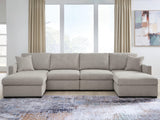 RAF 4-Piece Double Chaise Sectional