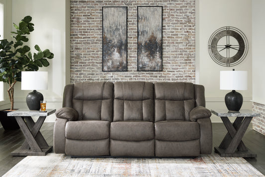 The Furniture Outlets - Ashley Furniture - First Base Living Room - Rocker Recliner / Gunmetal - 6880425