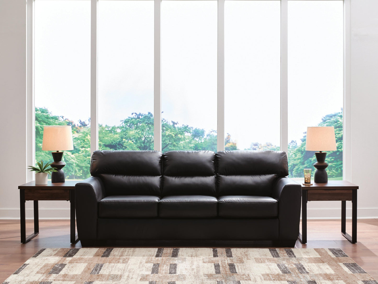 The Furniture Outlets - Ashley Furniture - Glennbre Living Room - Sofa / Midnight - PC6980438