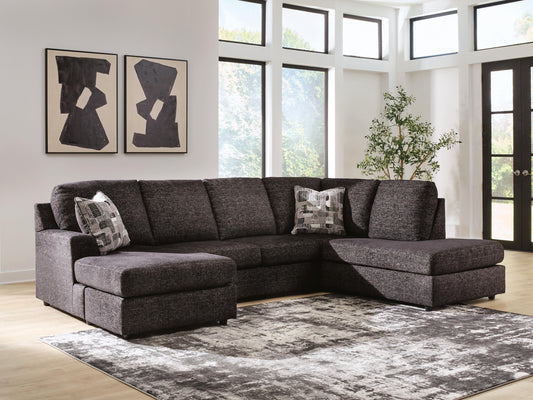 The Furniture Outlets - Ashley Furniture - Lentiz Sectional - LAF 2-Piece Sectional with Chaise - PC73404S2