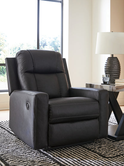 The Furniture Outlets - Ashley Furniture - Mackmenville Living Room - Zero Wall Recliner / Carbon - 7471329