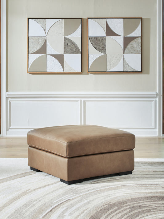 The Furniture Outlets - Ashley Furniture - Veronella Living Room - Oversized Accent Ottoman / Sahara - 7610608