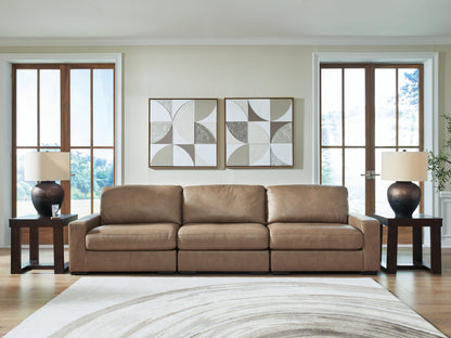The Furniture Outlets - Ashley Furniture - Veronella Sectional - RAF 3-Piece Sectional Sofa / Sahara - 76106S2
