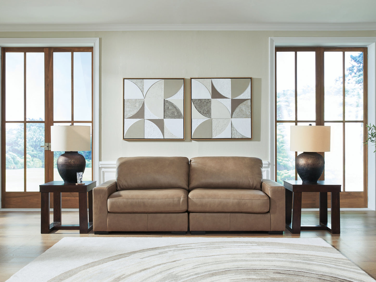 The Furniture Outlets - Ashley Furniture - Veronella Sectional - RAF 2-Piece Sectional Sofa / Sahara - 76106S1