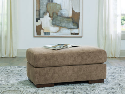 The Furniture Outlets - Ashley Furniture - Jayne Park Living Room - Ottoman / Pecan - PC8150514