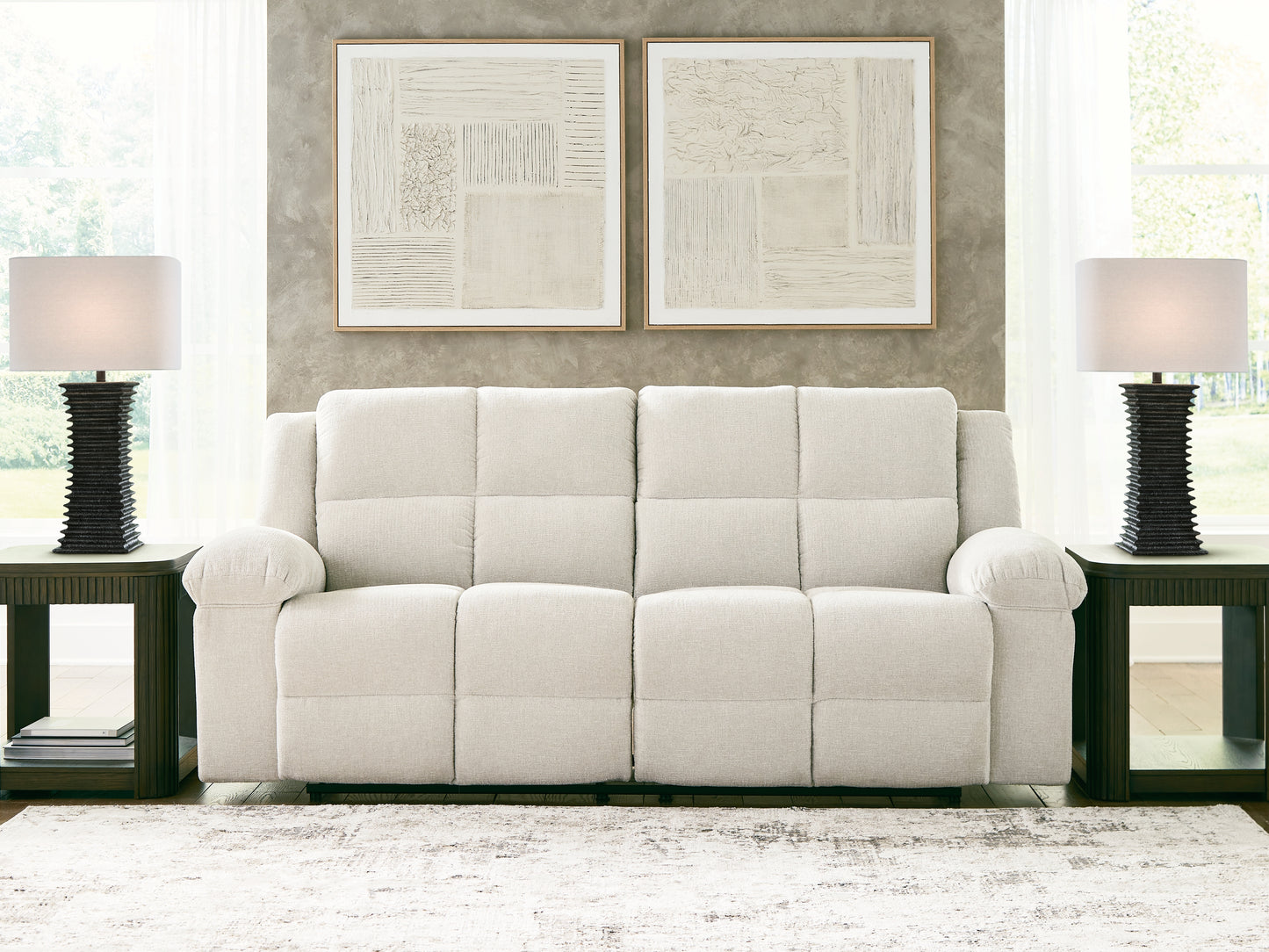 The Furniture Outlets - Ashley Furniture - Orlen Living Room - 2 Seat Reclining Sofa / Winter - 8160281