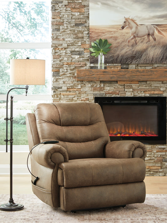 The Furniture Outlets - Ashley Furniture - Revived and Restored Living Room - Power Lift Recliner - PC8240712