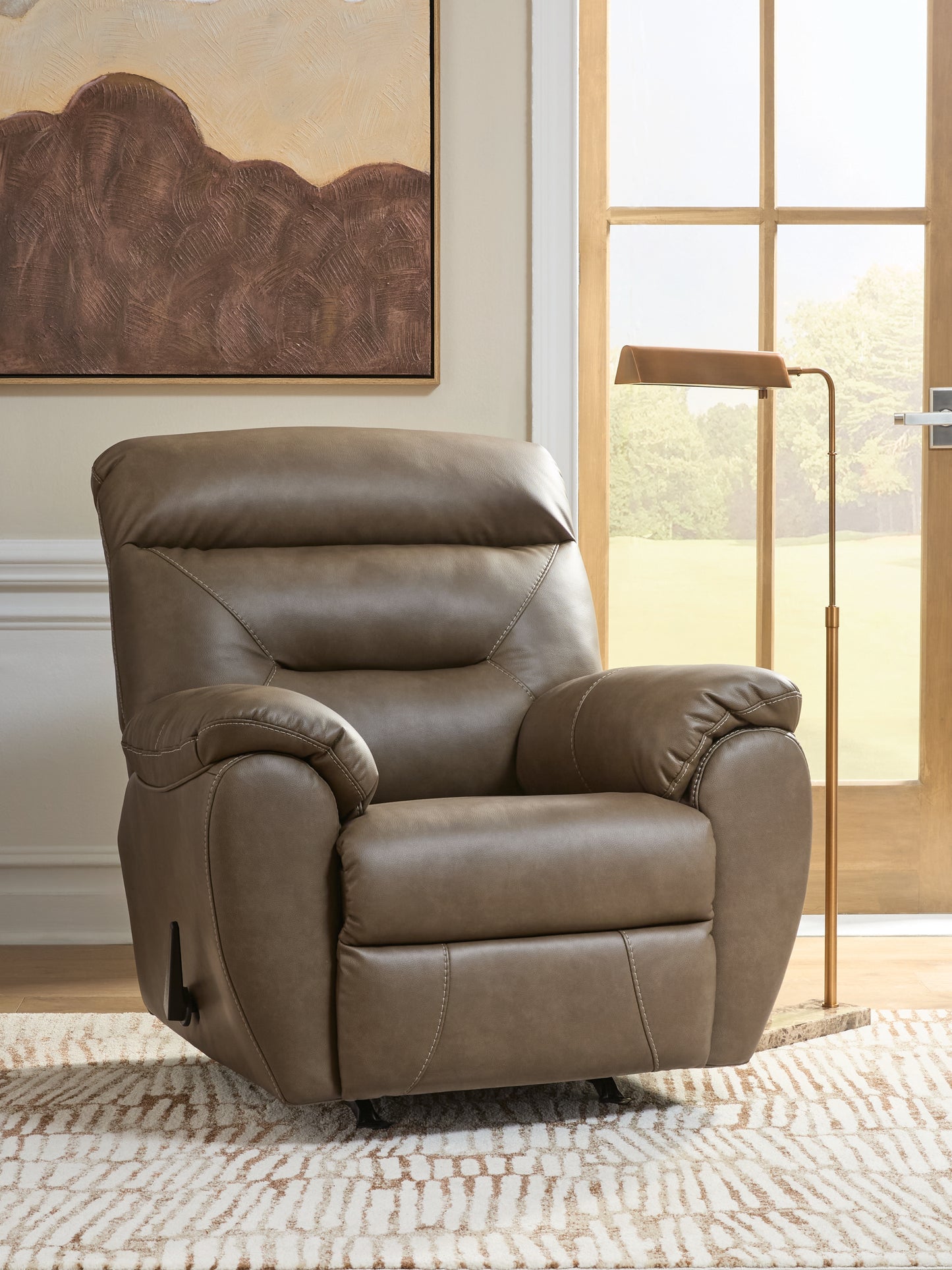 The Furniture Outlets - Ashley Furniture - Elksworth Living Room - Rocker Recliner - PC8400225
