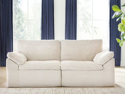 The Furniture Outlets - Ashley Furniture - Fannin Sectional - LAF/RAF Corner Chair (Set of 2) / Ivory - PC8430451