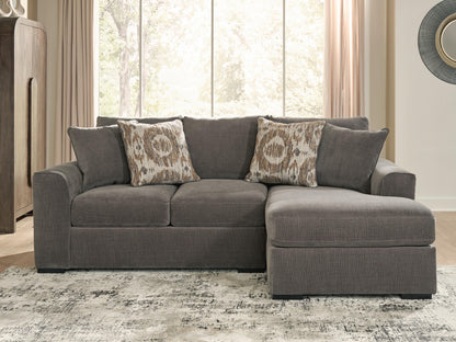 The Furniture Outlets - Ashley Furniture - Larson Levee Sectional - RAF 2-Piece Sectional Sofa Chaise / Espresso - PC86205S3
