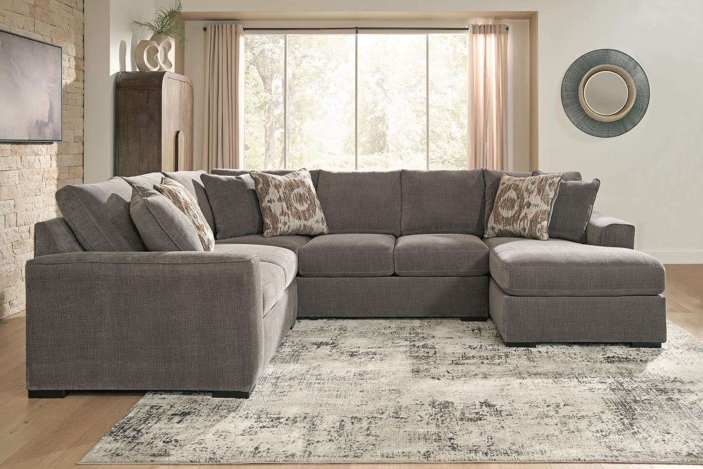 The Furniture Outlets - Ashley Furniture - Larson Levee Sectional - RAF 3-Piece Sectional - PC86205S1