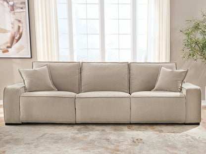 The Furniture Outlets - Ashley Furniture - Carceri Sectional - 3-Piece Power Sectional Reclining Sofa / Cashmere - 87003S3