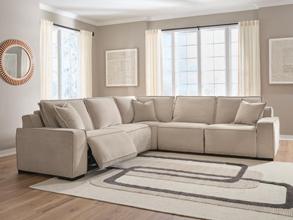 The Furniture Outlets - Ashley Furniture - Carceri Sectional - 5-Piece Power Sectional Reclining Sofa - 87003S4
