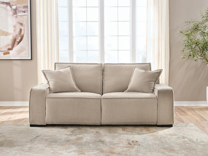 The Furniture Outlets - Ashley Furniture - Carceri Sectional - 2-Piece Power Reclining Sectional Loveseat / Cashmere - 87003S1