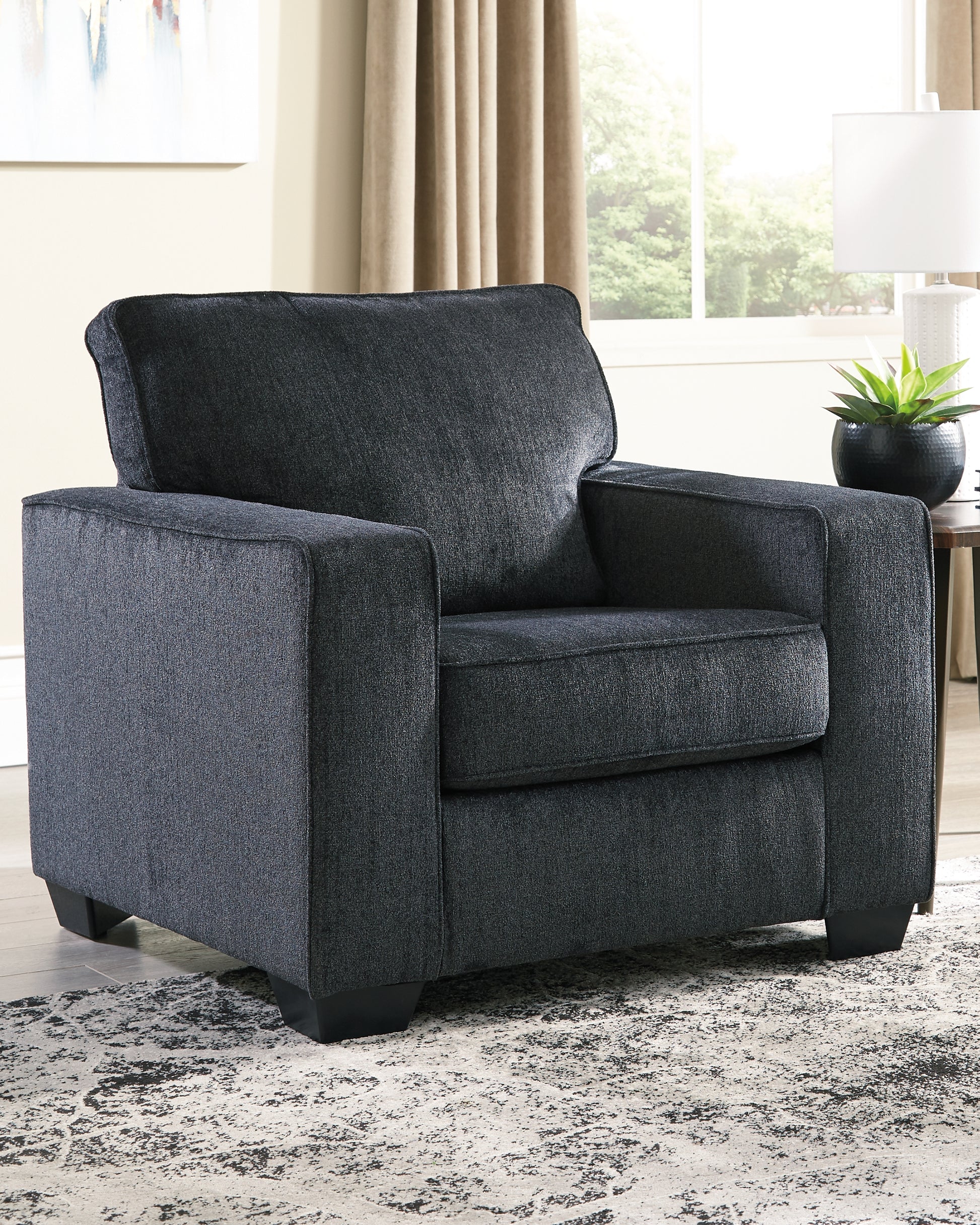 The Furniture Outlets - Ashley Furniture - Altari Living Room - Oversized Accent Ottoman / Slate - 8721308