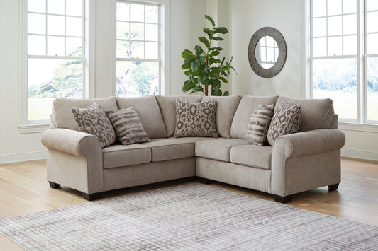 The Furniture Outlets - Ashley Furniture - Claireah Sectional - LAF 3-Piece Sectional / Umber - 90603S3