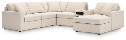 The Furniture Outlets - Ashley Furniture - Modmax 6-Piece Sectional with Audio System and Chaise - RAF 6-Piece Sectional with Audio System and Chaise - 92103S51