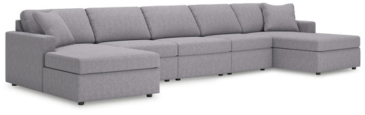 The Furniture Outlets - Ashley Furniture - Modmax 5-Piece Double Chaise Sectional - 5-Piece Double Chaise Sectional - 92104S125