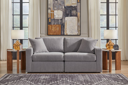 The Furniture Outlets - Ashley Furniture - Modmax Sectional - RAF 2-Piece Sectional / Granite - 92104S1