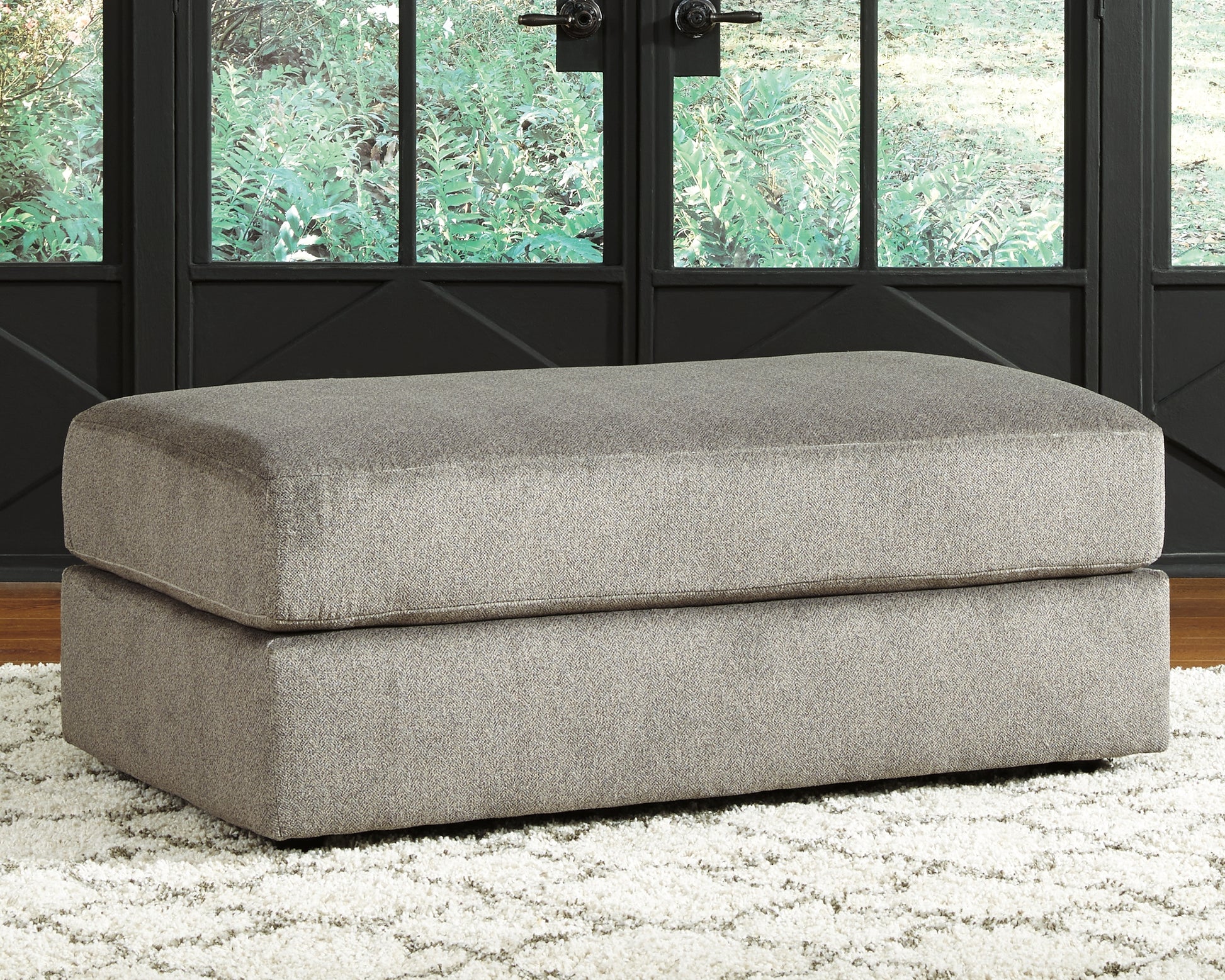 The Furniture Outlets - Ashley Furniture - Soletren Living Room - Oversized Accent Ottoman / Ash - 9510308