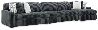 The Furniture Outlets - Ashley Furniture - Midnight-Madness 3-Piece Sectional with Chaise - 3-Piece Sectional with Chaise - 98105S28